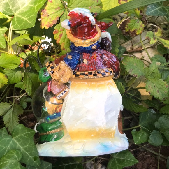 Holiday Snowman Figurine Snow Globe Rocking Horse Holiday Poshmark